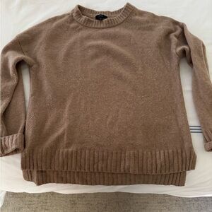 J. Crew Tan Crewneck Sweater